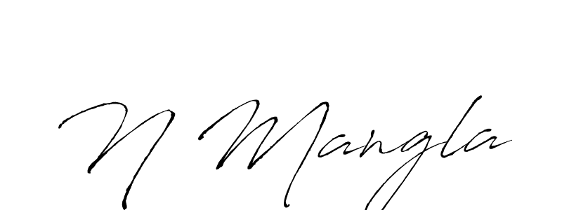 Also You can easily find your signature by using the search form. We will create N Mangla name handwritten signature images for you free of cost using Antro_Vectra sign style. N Mangla signature style 6 images and pictures png