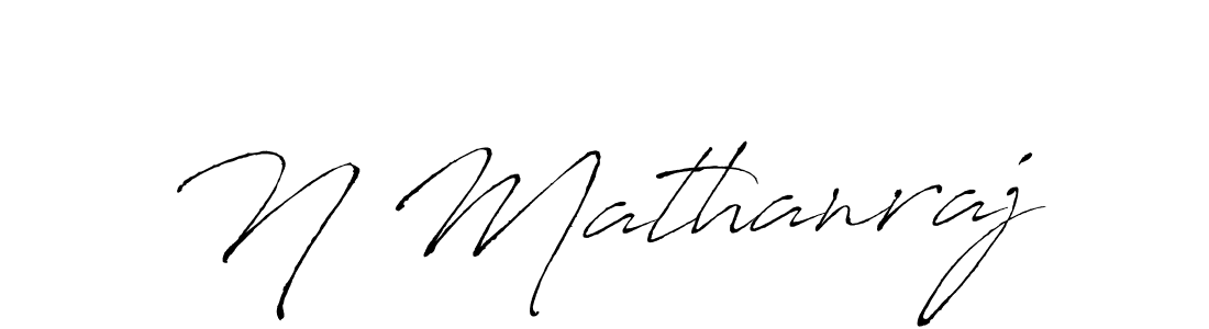 It looks lik you need a new signature style for name N Mathanraj. Design unique handwritten (Antro_Vectra) signature with our free signature maker in just a few clicks. N Mathanraj signature style 6 images and pictures png