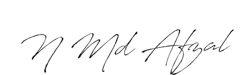 Also You can easily find your signature by using the search form. We will create N Md Afzal name handwritten signature images for you free of cost using Antro_Vectra sign style. N Md Afzal signature style 6 images and pictures png