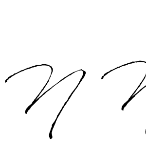 How to make N N name signature. Use Antro_Vectra style for creating short signs online. This is the latest handwritten sign. N N signature style 6 images and pictures png