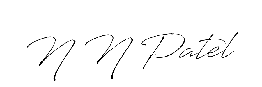 Similarly Antro_Vectra is the best handwritten signature design. Signature creator online .You can use it as an online autograph creator for name N N Patel. N N Patel signature style 6 images and pictures png