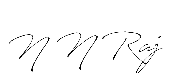 Similarly Antro_Vectra is the best handwritten signature design. Signature creator online .You can use it as an online autograph creator for name N N Raj. N N Raj signature style 6 images and pictures png