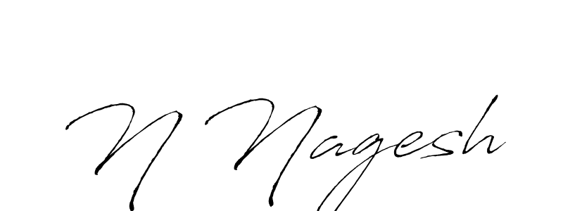 Also we have N Nagesh name is the best signature style. Create professional handwritten signature collection using Antro_Vectra autograph style. N Nagesh signature style 6 images and pictures png