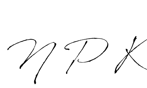 Use a signature maker to create a handwritten signature online. With this signature software, you can design (Antro_Vectra) your own signature for name N P K. N P K signature style 6 images and pictures png