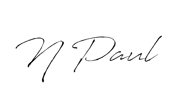 Similarly Antro_Vectra is the best handwritten signature design. Signature creator online .You can use it as an online autograph creator for name N Paul. N Paul signature style 6 images and pictures png