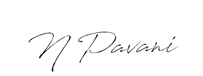 Make a beautiful signature design for name N Pavani. Use this online signature maker to create a handwritten signature for free. N Pavani signature style 6 images and pictures png