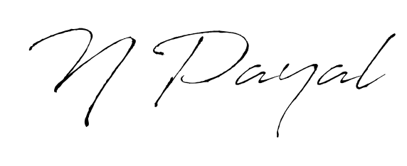 Use a signature maker to create a handwritten signature online. With this signature software, you can design (Antro_Vectra) your own signature for name N Payal. N Payal signature style 6 images and pictures png