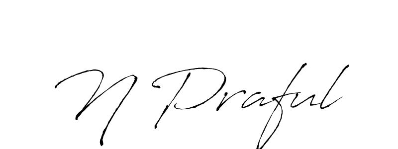 How to Draw N Praful signature style? Antro_Vectra is a latest design signature styles for name N Praful. N Praful signature style 6 images and pictures png