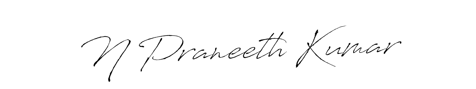 Use a signature maker to create a handwritten signature online. With this signature software, you can design (Antro_Vectra) your own signature for name N Praneeth Kumar. N Praneeth Kumar signature style 6 images and pictures png