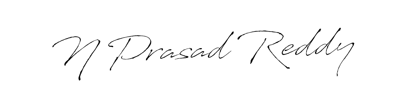 Also we have N Prasad Reddy name is the best signature style. Create professional handwritten signature collection using Antro_Vectra autograph style. N Prasad Reddy signature style 6 images and pictures png
