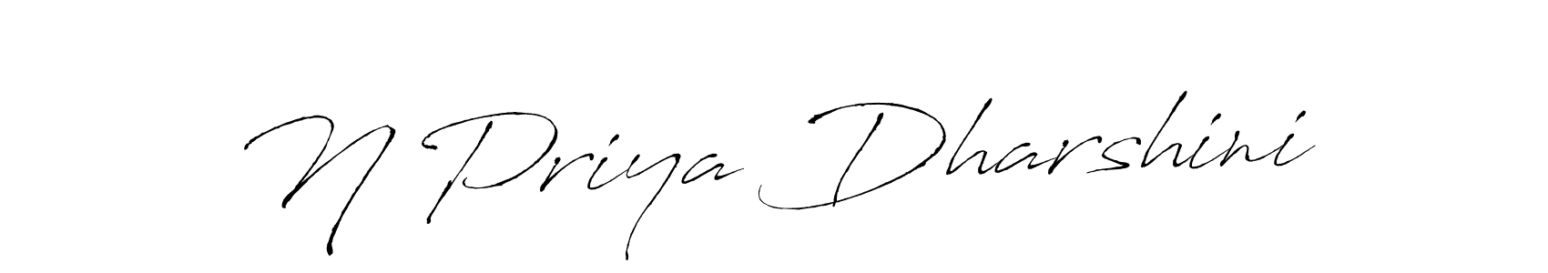 Antro_Vectra is a professional signature style that is perfect for those who want to add a touch of class to their signature. It is also a great choice for those who want to make their signature more unique. Get N Priya Dharshini name to fancy signature for free. N Priya Dharshini signature style 6 images and pictures png