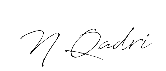Best and Professional Signature Style for N Qadri. Antro_Vectra Best Signature Style Collection. N Qadri signature style 6 images and pictures png