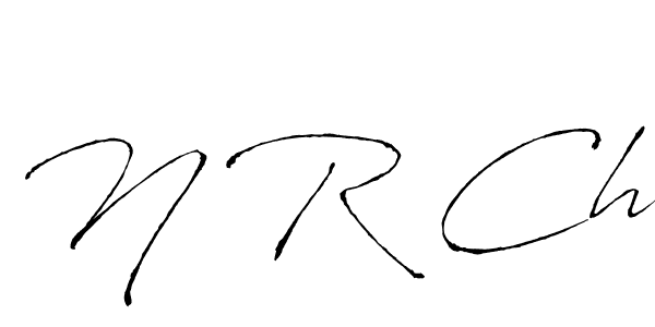 This is the best signature style for the N R Ch name. Also you like these signature font (Antro_Vectra). Mix name signature. N R Ch signature style 6 images and pictures png