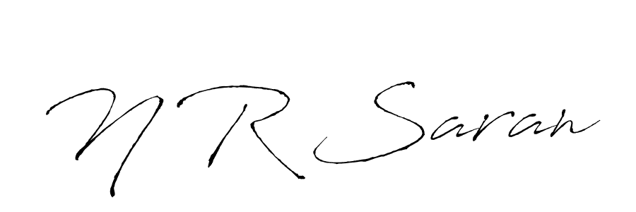 How to Draw N R Saran signature style? Antro_Vectra is a latest design signature styles for name N R Saran. N R Saran signature style 6 images and pictures png