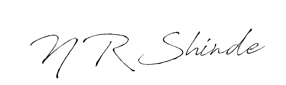 Also we have N R Shinde name is the best signature style. Create professional handwritten signature collection using Antro_Vectra autograph style. N R Shinde signature style 6 images and pictures png