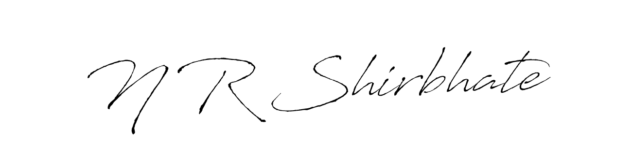 Once you've used our free online signature maker to create your best signature Antro_Vectra style, it's time to enjoy all of the benefits that N R Shirbhate name signing documents. N R Shirbhate signature style 6 images and pictures png