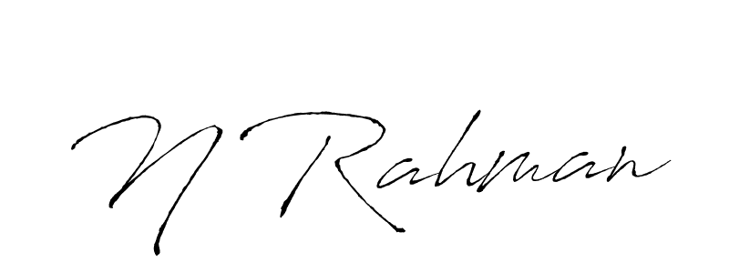 This is the best signature style for the N Rahman name. Also you like these signature font (Antro_Vectra). Mix name signature. N Rahman signature style 6 images and pictures png