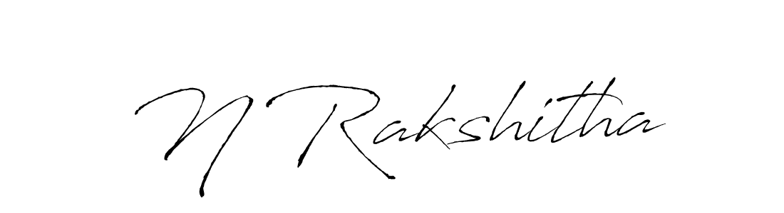 You can use this online signature creator to create a handwritten signature for the name N Rakshitha. This is the best online autograph maker. N Rakshitha signature style 6 images and pictures png