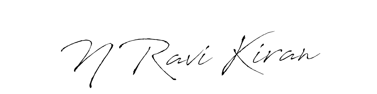 if you are searching for the best signature style for your name N Ravi Kiran. so please give up your signature search. here we have designed multiple signature styles  using Antro_Vectra. N Ravi Kiran signature style 6 images and pictures png