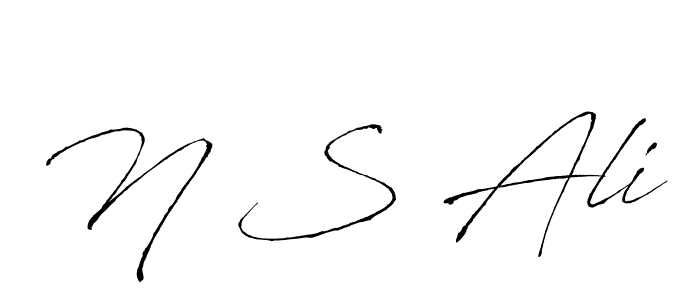 Here are the top 10 professional signature styles for the name N S Ali. These are the best autograph styles you can use for your name. N S Ali signature style 6 images and pictures png