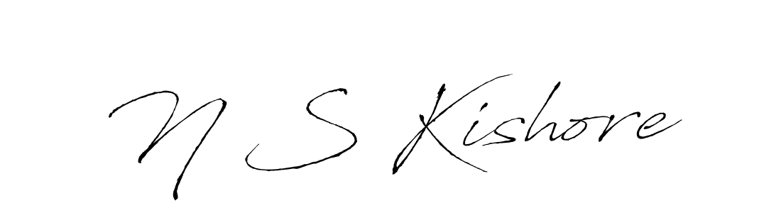 Use a signature maker to create a handwritten signature online. With this signature software, you can design (Antro_Vectra) your own signature for name N S Kishore. N S Kishore signature style 6 images and pictures png