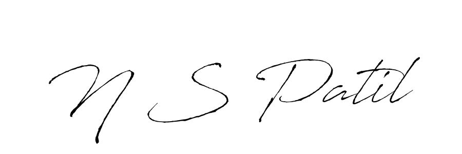 This is the best signature style for the N S Patil name. Also you like these signature font (Antro_Vectra). Mix name signature. N S Patil signature style 6 images and pictures png