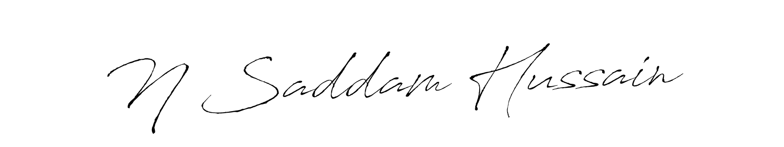 Here are the top 10 professional signature styles for the name N Saddam Hussain. These are the best autograph styles you can use for your name. N Saddam Hussain signature style 6 images and pictures png