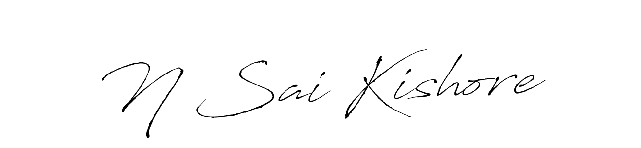 You can use this online signature creator to create a handwritten signature for the name N Sai Kishore. This is the best online autograph maker. N Sai Kishore signature style 6 images and pictures png