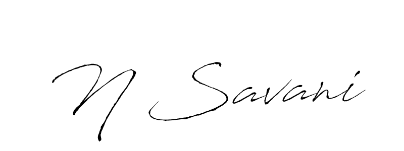 Antro_Vectra is a professional signature style that is perfect for those who want to add a touch of class to their signature. It is also a great choice for those who want to make their signature more unique. Get N Savani name to fancy signature for free. N Savani signature style 6 images and pictures png