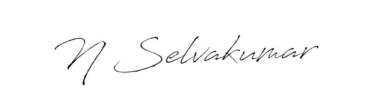 Also we have N Selvakumar name is the best signature style. Create professional handwritten signature collection using Antro_Vectra autograph style. N Selvakumar signature style 6 images and pictures png