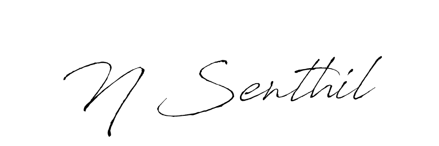 Antro_Vectra is a professional signature style that is perfect for those who want to add a touch of class to their signature. It is also a great choice for those who want to make their signature more unique. Get N Senthil name to fancy signature for free. N Senthil signature style 6 images and pictures png