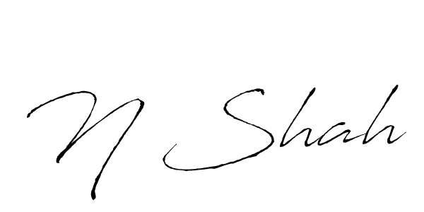 Once you've used our free online signature maker to create your best signature Antro_Vectra style, it's time to enjoy all of the benefits that N Shah name signing documents. N Shah signature style 6 images and pictures png