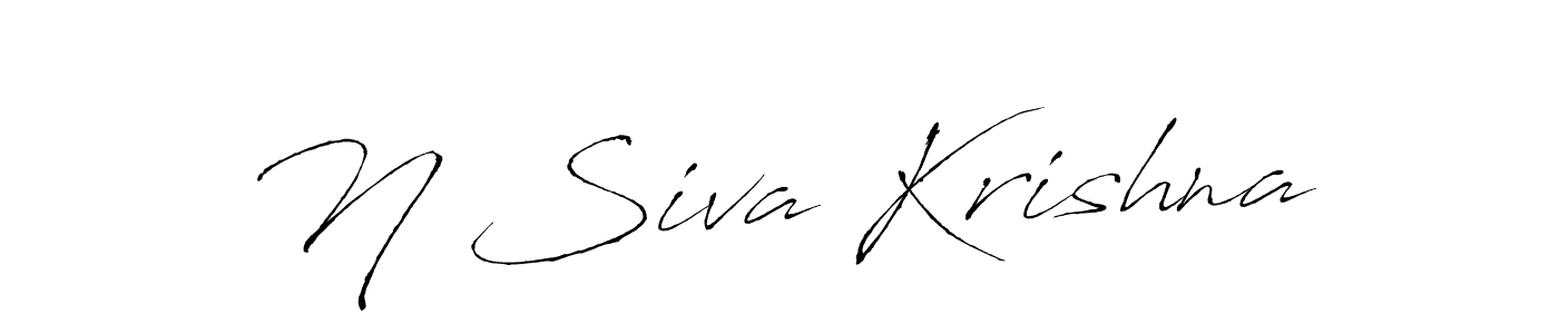 How to make N Siva Krishna signature? Antro_Vectra is a professional autograph style. Create handwritten signature for N Siva Krishna name. N Siva Krishna signature style 6 images and pictures png