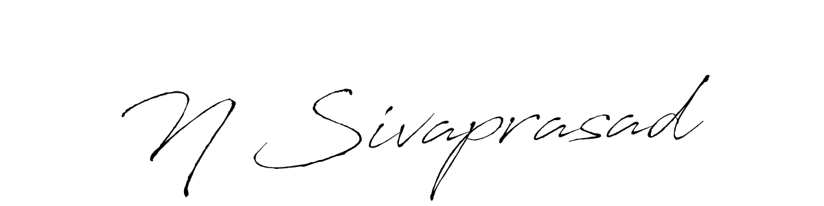 Make a short N Sivaprasad signature style. Manage your documents anywhere anytime using Antro_Vectra. Create and add eSignatures, submit forms, share and send files easily. N Sivaprasad signature style 6 images and pictures png