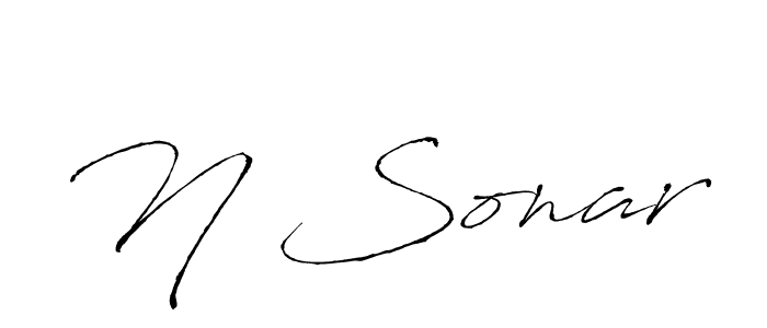 Best and Professional Signature Style for N Sonar. Antro_Vectra Best Signature Style Collection. N Sonar signature style 6 images and pictures png