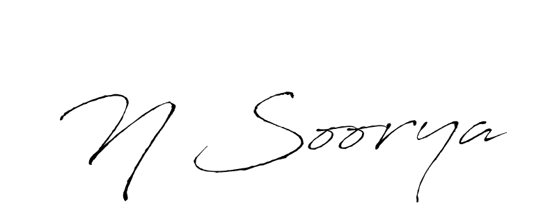 You can use this online signature creator to create a handwritten signature for the name N Soorya. This is the best online autograph maker. N Soorya signature style 6 images and pictures png