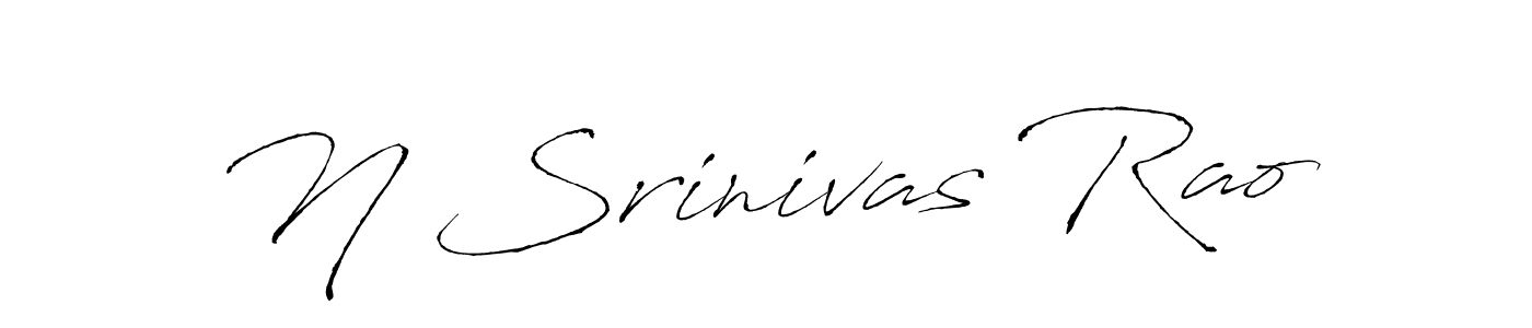 Also we have N Srinivas Rao name is the best signature style. Create professional handwritten signature collection using Antro_Vectra autograph style. N Srinivas Rao signature style 6 images and pictures png