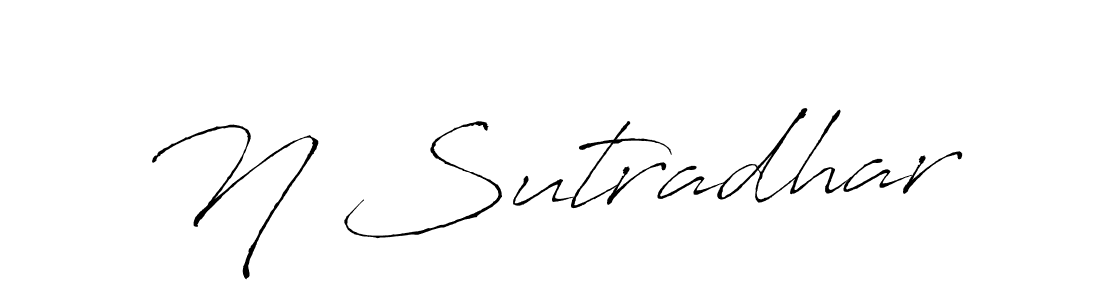 if you are searching for the best signature style for your name N Sutradhar. so please give up your signature search. here we have designed multiple signature styles  using Antro_Vectra. N Sutradhar signature style 6 images and pictures png