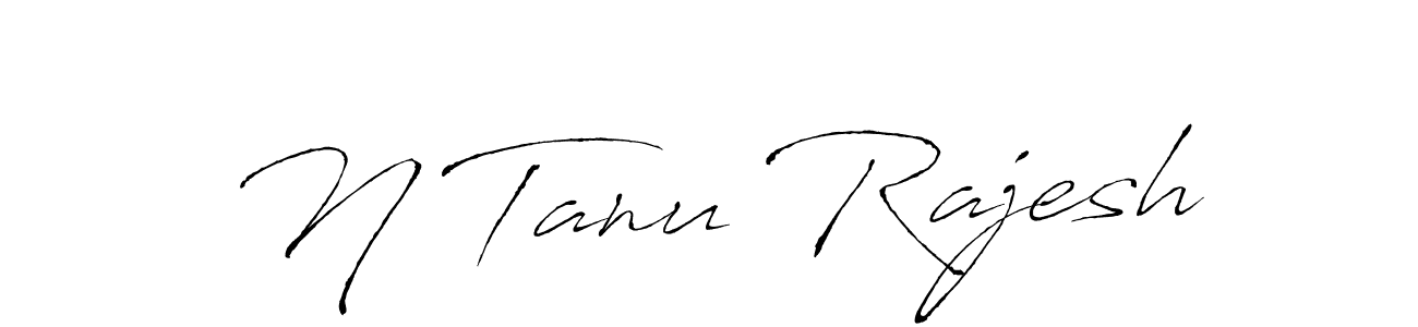 See photos of N Tanu Rajesh official signature by Spectra . Check more albums & portfolios. Read reviews & check more about Antro_Vectra font. N Tanu Rajesh signature style 6 images and pictures png