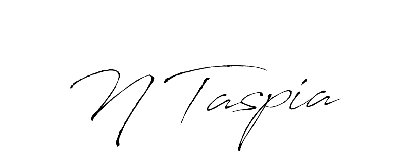 Similarly Antro_Vectra is the best handwritten signature design. Signature creator online .You can use it as an online autograph creator for name N Taspia. N Taspia signature style 6 images and pictures png