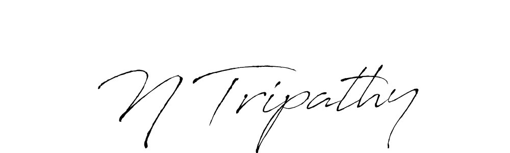 You should practise on your own different ways (Antro_Vectra) to write your name (N Tripathy) in signature. don't let someone else do it for you. N Tripathy signature style 6 images and pictures png