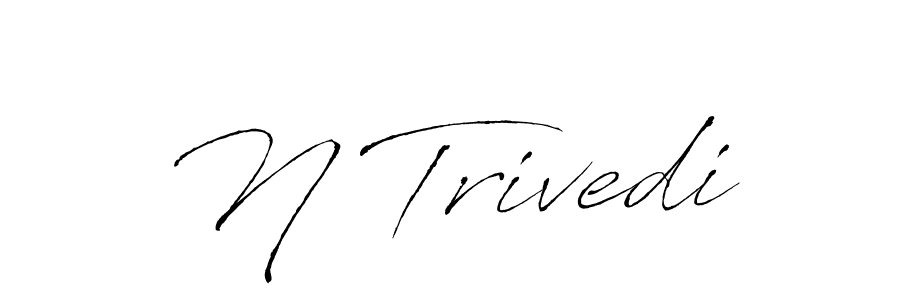 Make a beautiful signature design for name N Trivedi. Use this online signature maker to create a handwritten signature for free. N Trivedi signature style 6 images and pictures png