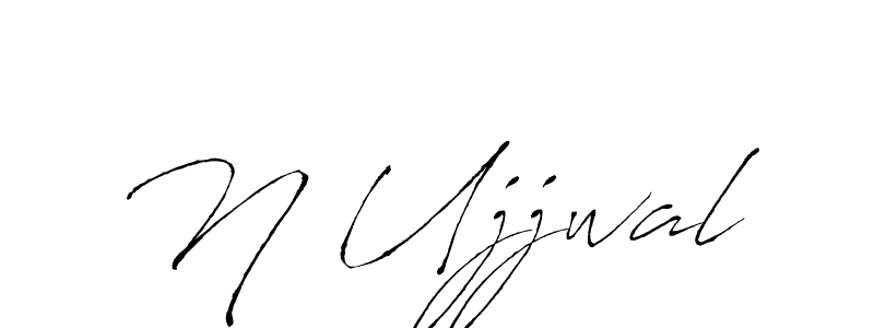 How to Draw N Ujjwal signature style? Antro_Vectra is a latest design signature styles for name N Ujjwal. N Ujjwal signature style 6 images and pictures png