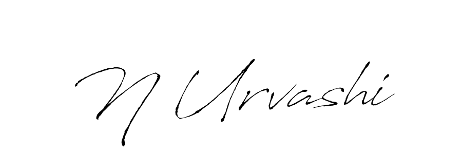 Once you've used our free online signature maker to create your best signature Antro_Vectra style, it's time to enjoy all of the benefits that N Urvashi name signing documents. N Urvashi signature style 6 images and pictures png