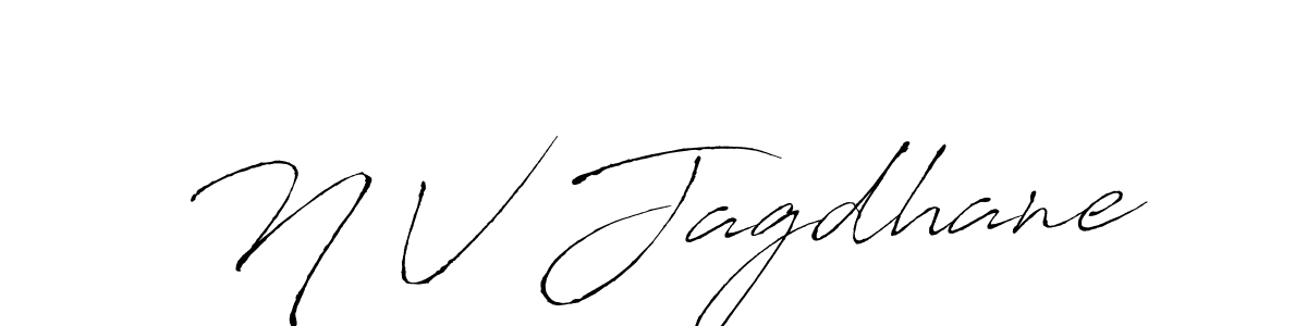 Make a short N V Jagdhane signature style. Manage your documents anywhere anytime using Antro_Vectra. Create and add eSignatures, submit forms, share and send files easily. N V Jagdhane signature style 6 images and pictures png
