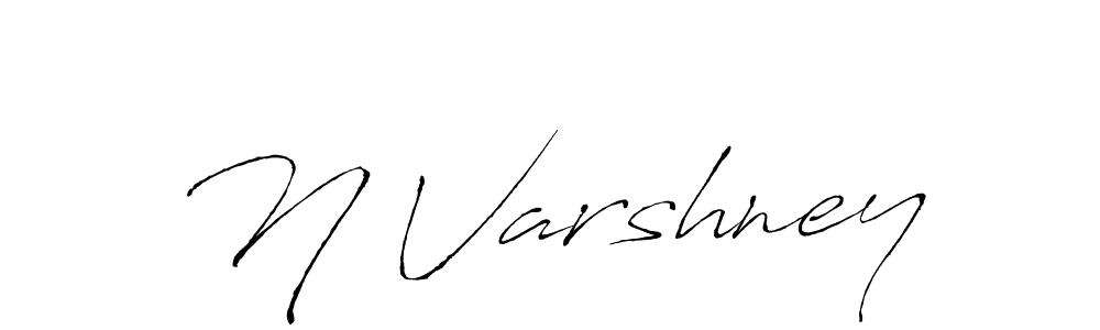 Once you've used our free online signature maker to create your best signature Antro_Vectra style, it's time to enjoy all of the benefits that N Varshney name signing documents. N Varshney signature style 6 images and pictures png