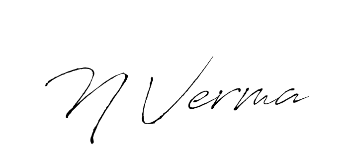 How to Draw N Verma signature style? Antro_Vectra is a latest design signature styles for name N Verma. N Verma signature style 6 images and pictures png