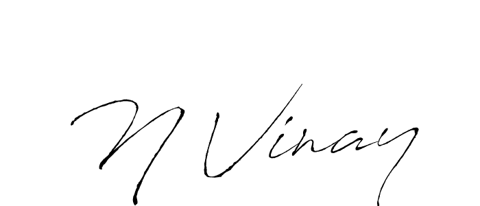 if you are searching for the best signature style for your name N Vinay. so please give up your signature search. here we have designed multiple signature styles  using Antro_Vectra. N Vinay signature style 6 images and pictures png