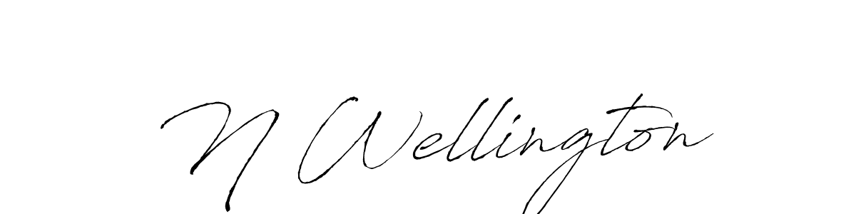 It looks lik you need a new signature style for name N Wellington. Design unique handwritten (Antro_Vectra) signature with our free signature maker in just a few clicks. N Wellington signature style 6 images and pictures png