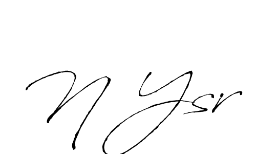 Design your own signature with our free online signature maker. With this signature software, you can create a handwritten (Antro_Vectra) signature for name N Ysr. N Ysr signature style 6 images and pictures png